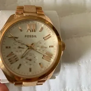 Rose Gold Fossil Watch (Never Worn) Women main image 4